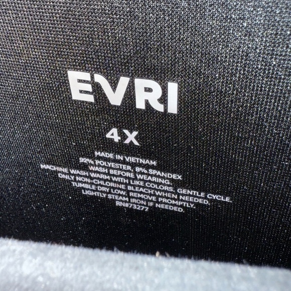 EVRI Crushed Velvet Dress High Low Hem Faux Wrap Surplice Front Short Sleeve - Picture 4 of 4